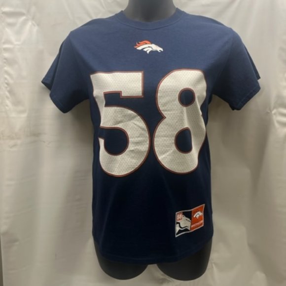 Majestic NFL Denver Broncos Von Miller #58 Tee, Size Small- NEW W/ TAGS - Picture 1 of 7
